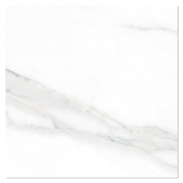 Marmor Klinker Florens Carrara Vit Polerad 75x75 cm