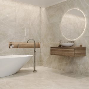 Marmor Klinker Soapstone Premium Beige Polerad 60x60 cm