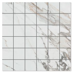 Marmor Mosaik Klinker Arabescato Vit Polerad 30x30