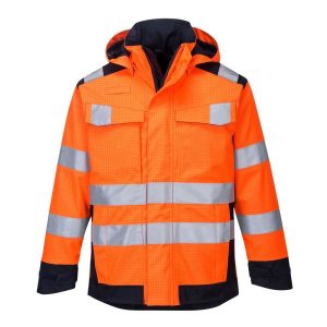 Portwest MV70 Jacka Hi-Vis orange, flamskyddad 3XL