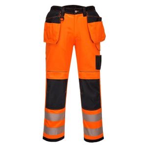 Portwest PW3 Arbetsbyxa Hi-Vis orange 28