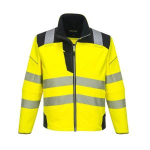 Portwest PW3 Softshelljacka Hi-Vis gul 3XL