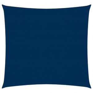 vidaXL Solsegel oxfordtyg fyrkantigt 6x6 m blå