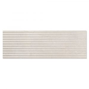 Dekor Kakel Berluzzi Beige Blank-Relief 30x90 cm