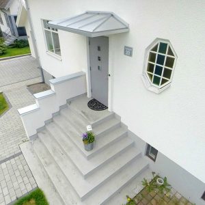 Entrétak Hipped Djup 955mm Designtak