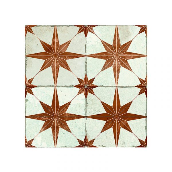 KLINKER FS STAR OXIDE 45X45 NORDIC KAKEL