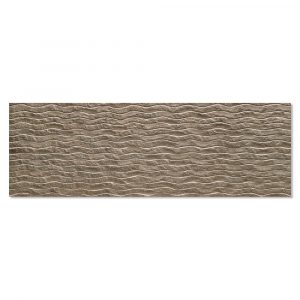 Kakel Minerve Brun Matt-Relief 40x120 cm