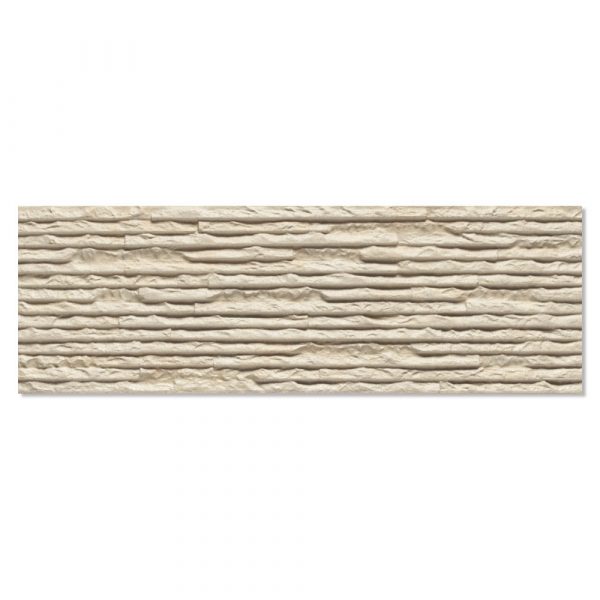 Klinker Iguazu Beige Matt-Relief 21x63 cm