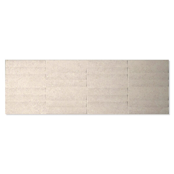 Dekor Kakel Berryroad Wall Beige Matt-Relief 30x90 cm