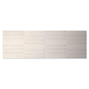 Dekor Kakel Berryroad Wall Vit Matt-Relief 30x90 cm