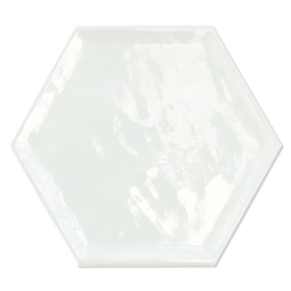 Hexagon Klinker Luxe Basic Vit Blank 20x23 cm