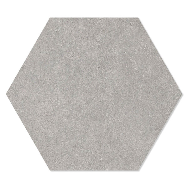 Hexagon Klinker Traffic Hex 25 Grå 25x22 cm