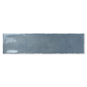 Kakel Flemish Blå Blank 7.5x30 cm