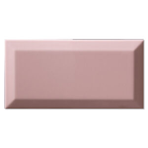 Kakel Metro Fasat Rosa Blank 10x20 cm