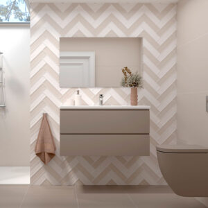 Kakel Terra Beige Blank 7.5x30 cm