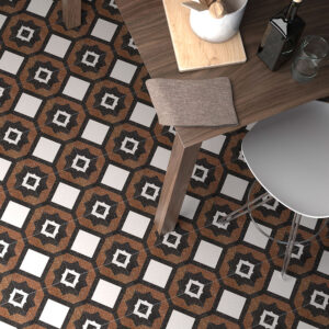 Klinker Deco Lomello Flerfärgad 15 Matt 22x22 cm