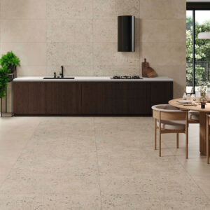 Klinker Elysium Terrazzo Beige Matt 60x120 cm