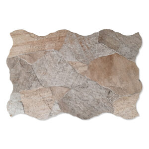 Klinker Esla Flagstone Beige Relief 44x66 cm