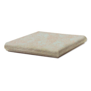 Klinker Stone Rounded Stair-Tread Corner Beige Matt 33x33 cm