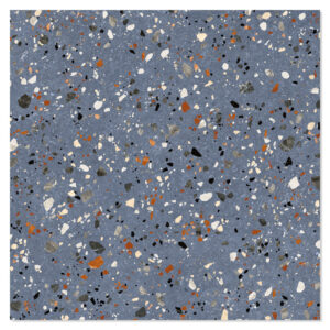 Klinker Terrazzo Colorful Blå Matt 90x90 cm