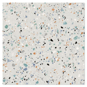 Klinker Terrazzo Colorful Vit Matt 90x90 cm