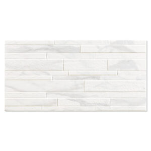 Marmor Kakel Vilalba Vit Matt-Relief 30x61 cm