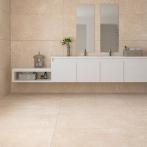 Marmor Klinker Space Beige Satin 60x120 cm