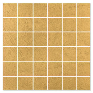 Mosaik Klinker Elite Concrete Guld Matt 30x30