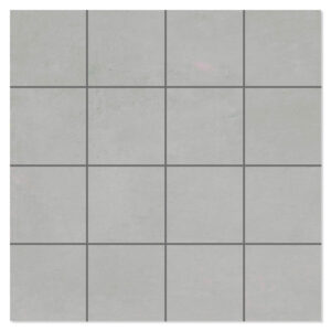 Mosaik Klinker Freestone Silver Matt 30x30