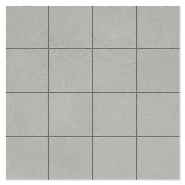 Mosaik Klinker Freestone Silver Matt 30x30