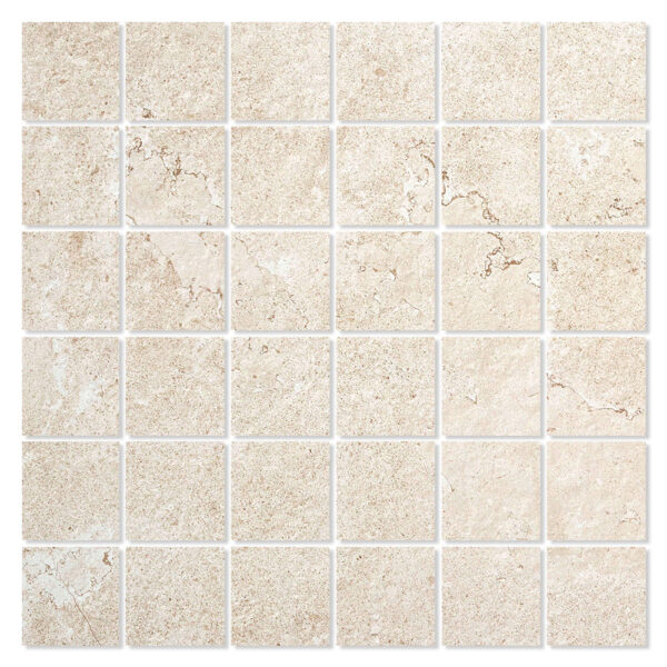 Mosaik Klinker Kalksten Öland Beige Matt 30x30