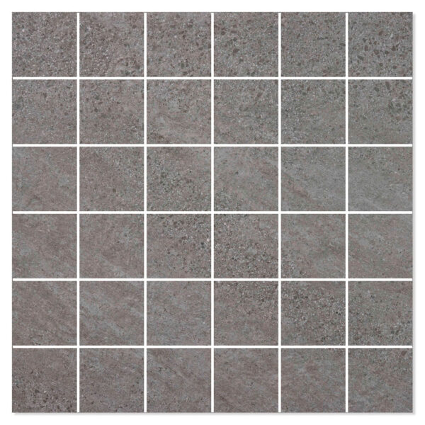 Mosaik Klinker Lumina Stone Mörkgrå Matt 30x30