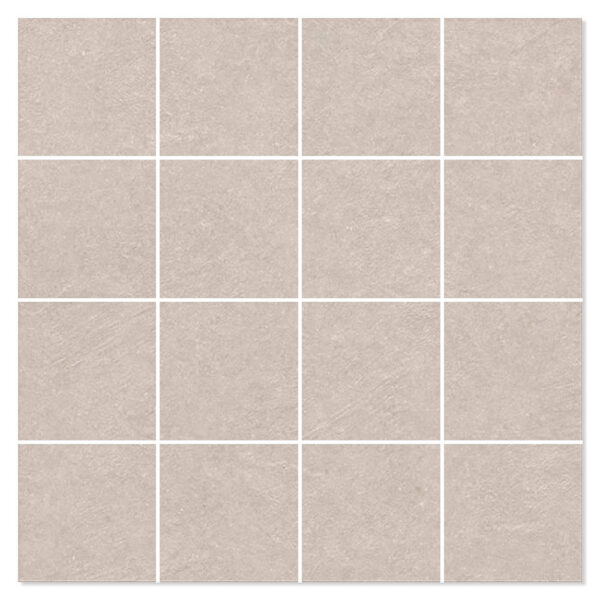 Mosaik Klinker Monte Beige Halvpolerad 30x30