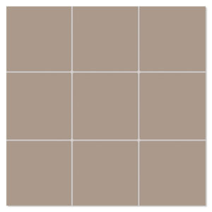 Mosaik Klinker Paintbox Beige-Grå Matt 30x30