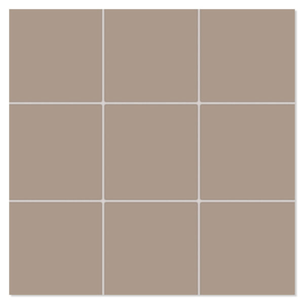 Mosaik Klinker Paintbox Beige-Grå Matt 30x30