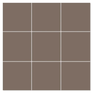 Mosaik Klinker Paintbox Taupe Matt 30x30