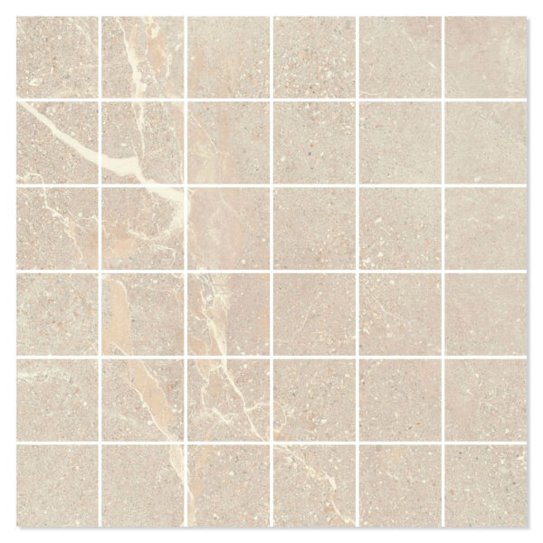 Mosaik Klinker Stonecraft Beige Matt 30x30