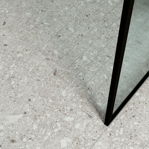 Mosaik Klinker Terrazzo Italia Vit Matt 30x30