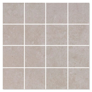 Mosaik Klinker Viceno Beige Halvpolerad 30x30