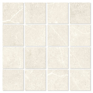 Mosaik Marmor Klinker Marblestone Ljusbeige Polerad 30x30