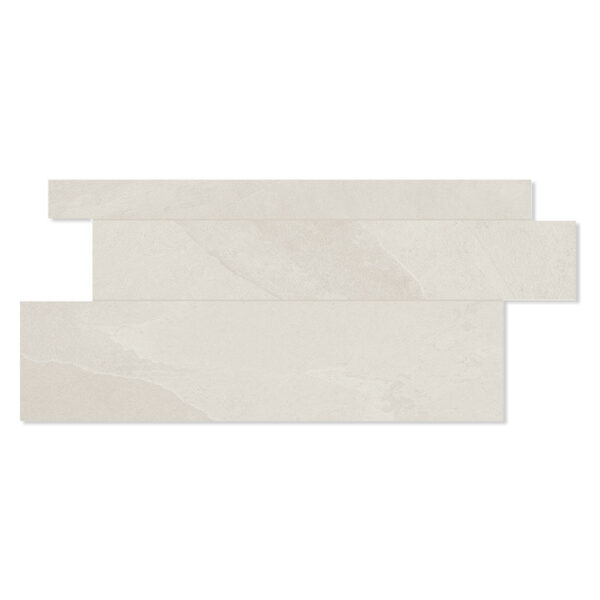 Unicomstarker Dekor Kakel Brazilian Slate Oxford White Matt 30x60 cm