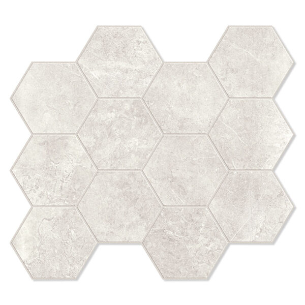 Unicomstarker Hexagon Klinker Evostone Ivory Matt 30x34 cm