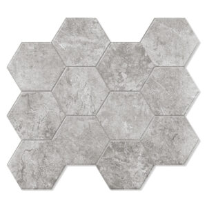 Unicomstarker Hexagon Klinker Evostone Mist Matt 30x34 cm