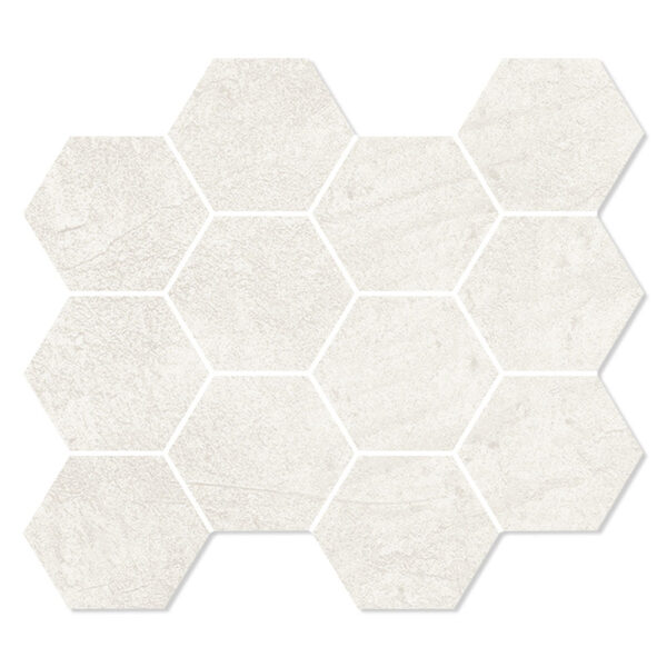 Unicomstarker Hexagon Klinker Living Caolino Matt 30x34 cm