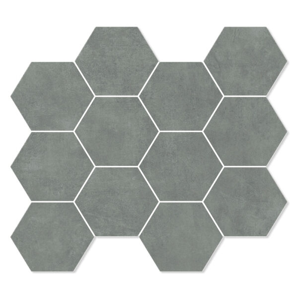 Unicomstarker Hexagon Klinker Living Salvia Matt 30x34 cm