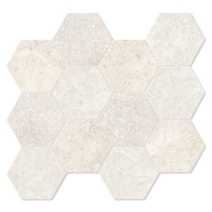 Unicomstarker Hexagon Klinker Pierre Neuve Blanc Matt 30x34 cm