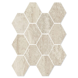 Unicomstarker Hexagon Klinker Tibur Stone Avena Matt 25x34 cm