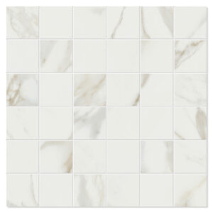 Unicomstarker Marmor Mosaik Klinker Calacatta Gold Satin 30x30