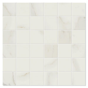 Unicomstarker Marmor Mosaik Klinker Calacatta Satin 30x30