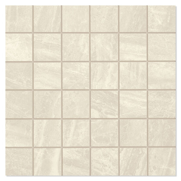 Unicomstarker Mosaik Klinker Cosmic Ivory Polerad 30x30